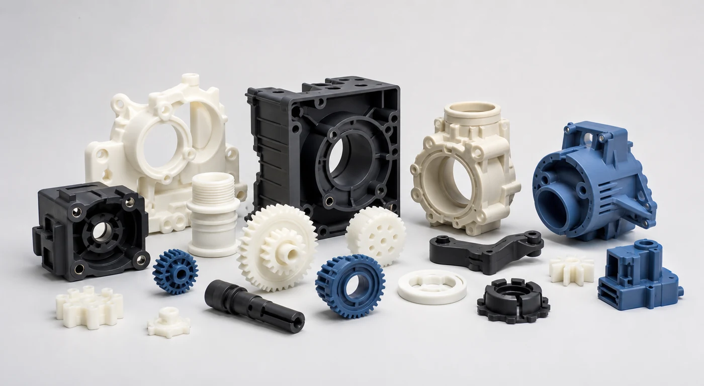 Plastic injection molded parts